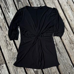 Black dress shirt